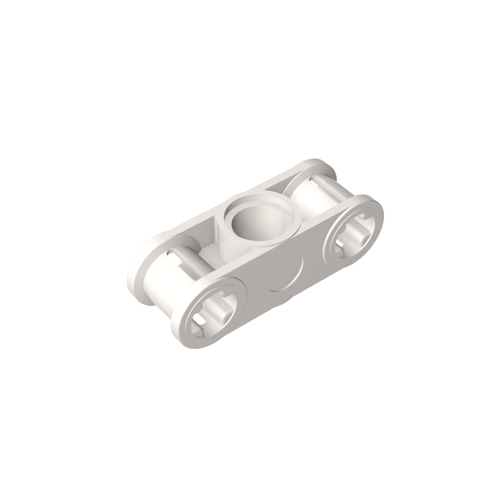 Conector de eje y pasador Technic perpendicular 3L con orificio para pasador central-MyGobricksEs