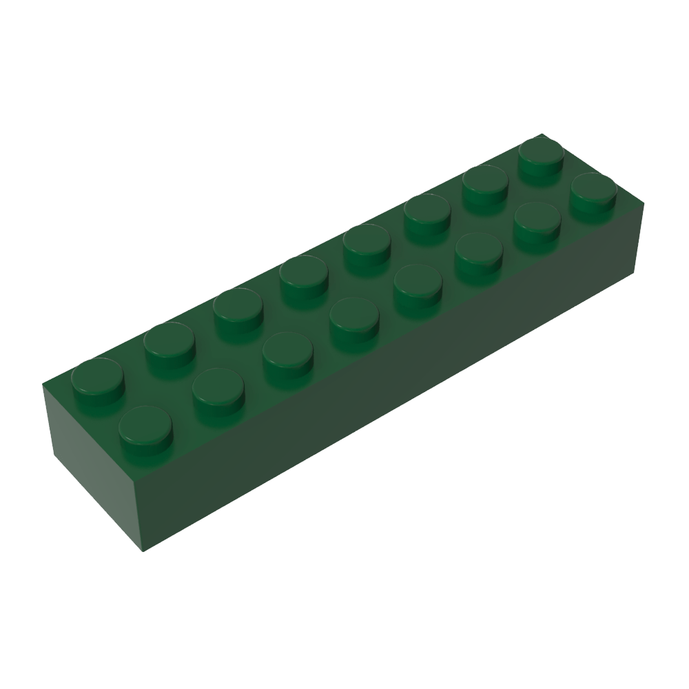 Ladrillo 2 x 8-MyGobricksEs