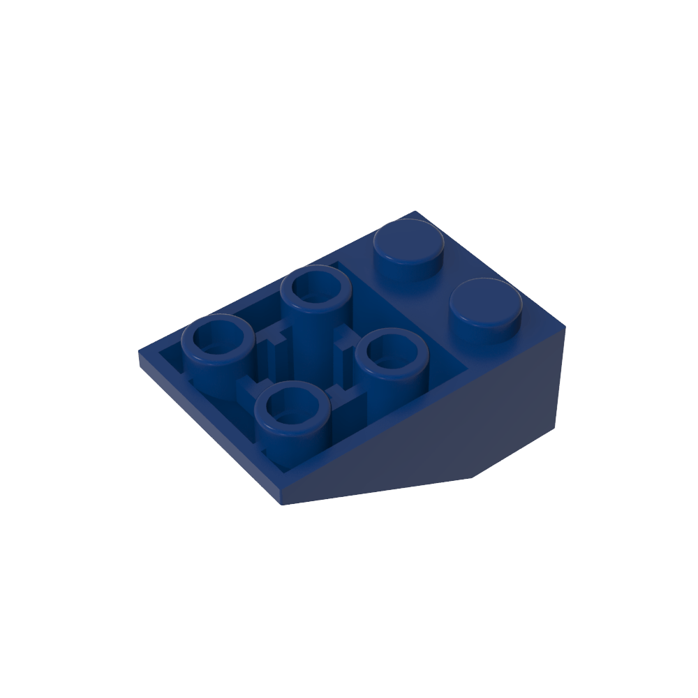 Pendiente invertida 33° 3 x 2 [Sin conexiones entre montantes]-MyGobricksEs