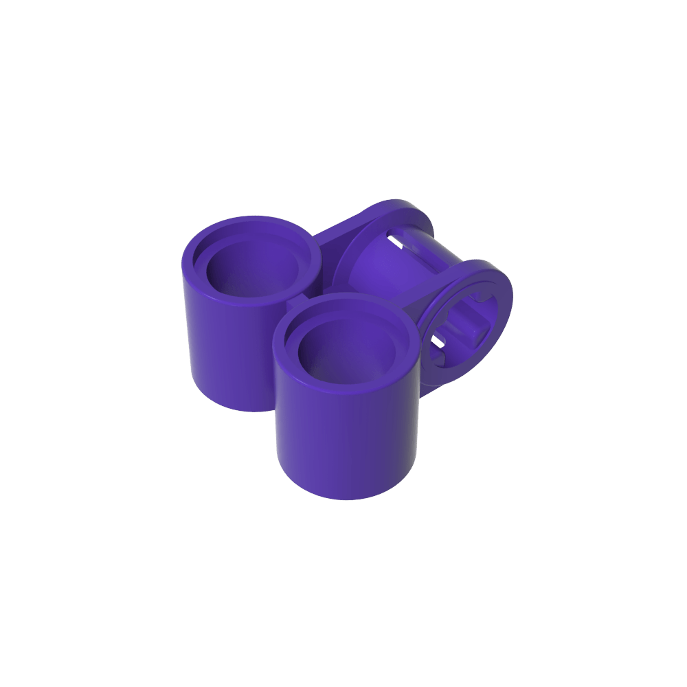 Conector de eje y pasador Technic perpendicular doble-MyGobricksEs