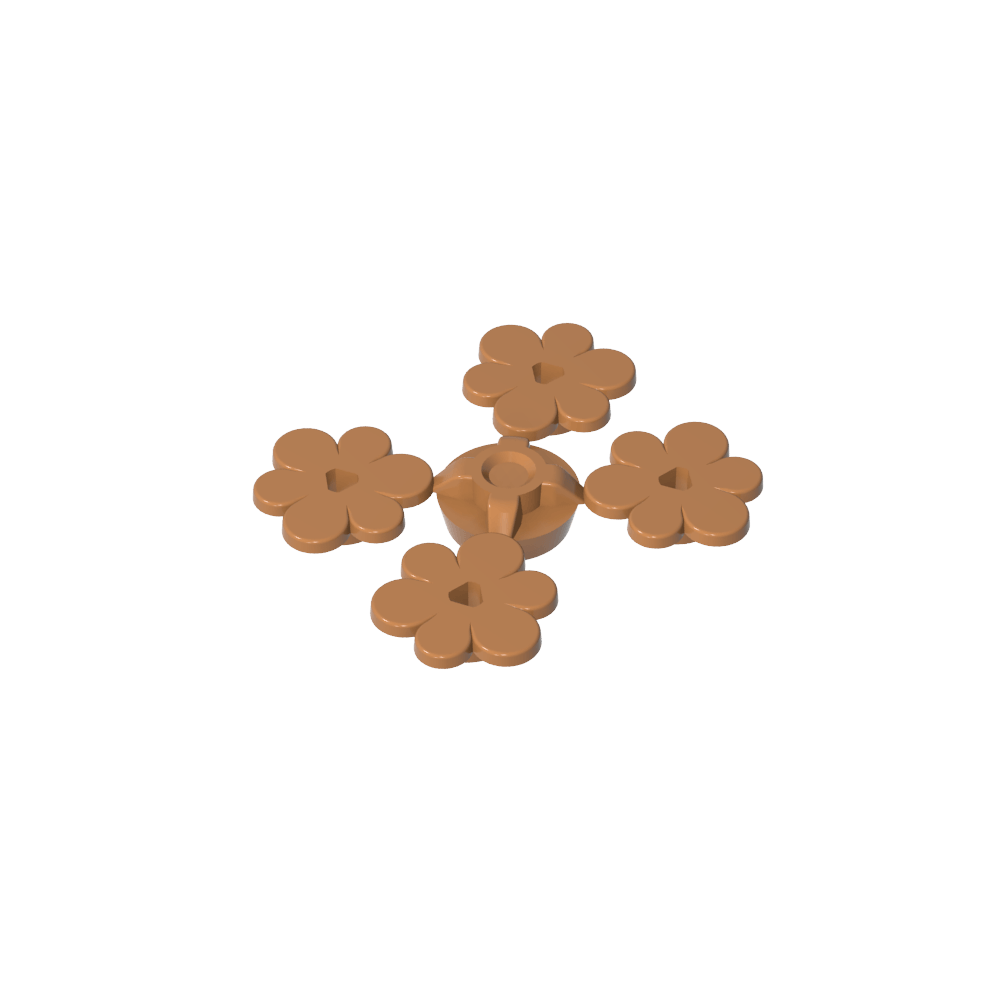 Planta, Flor - Pequeña-MyGobricksEs