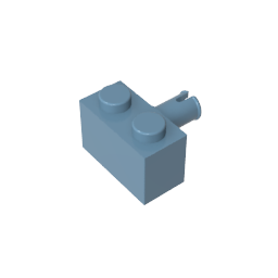 Ladrillo Especial 1 x 2 con Pin-MyGobricksEs