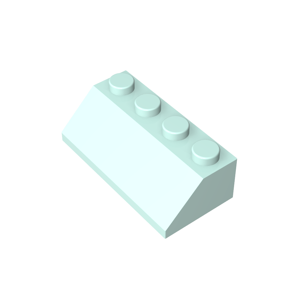 Pendiente 45° 2 x 4-MyGobricksEs