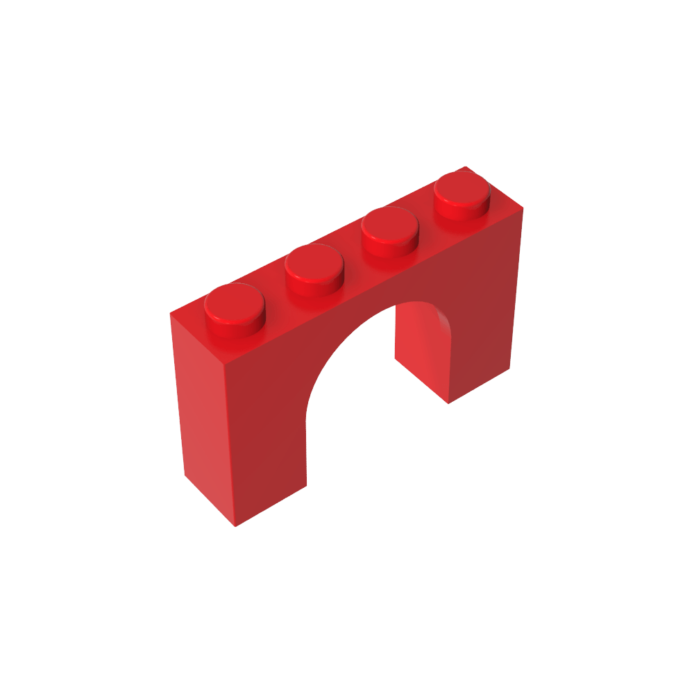 Arco de ladrillo 1 x 4 x 2-MyGobricksEs