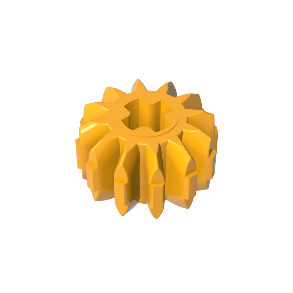 Technic Gear 12 dientes doble bisel-MyGobricksEs