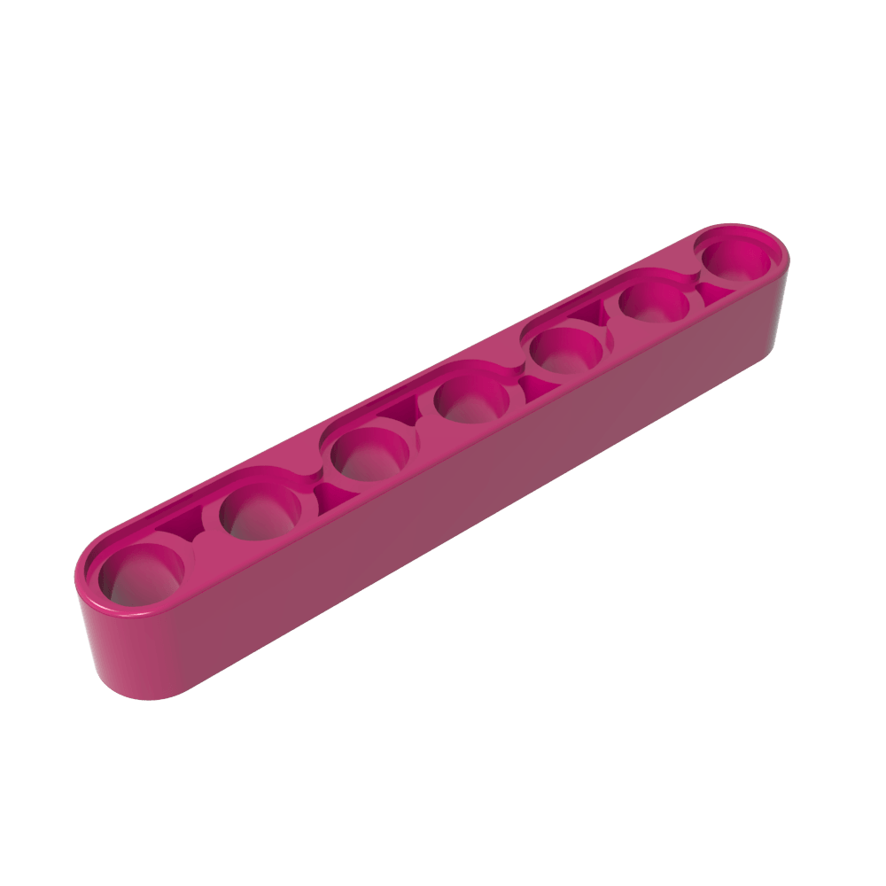 Viga técnica de 1 x 7 de espesor-MyGobricksEs