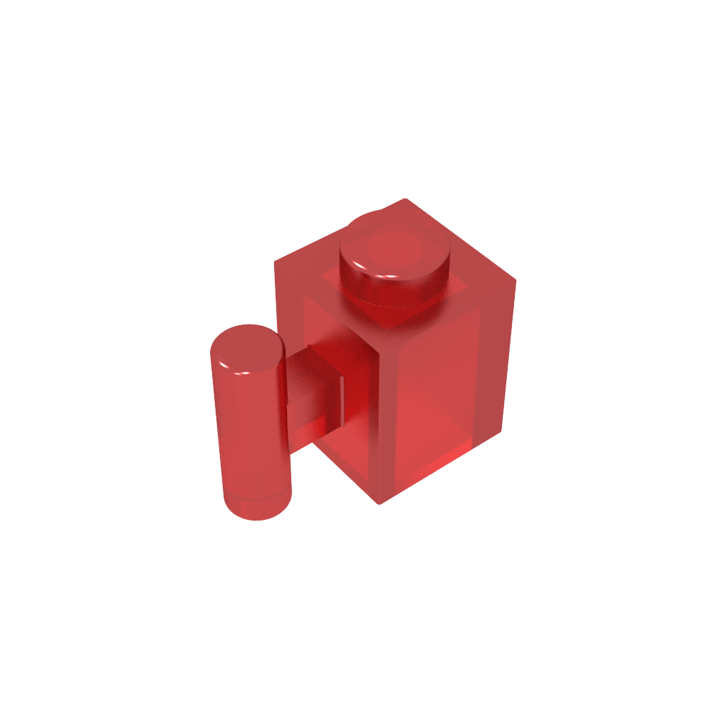 Ladrillo Especial 1 x 1 con Mango-MyGobricksEs