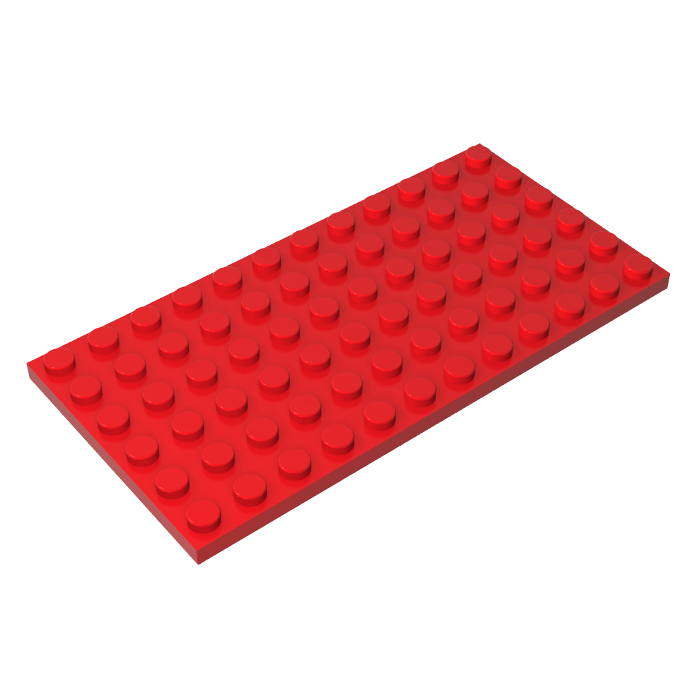 Placa 6 x 12-MyGobricksEs