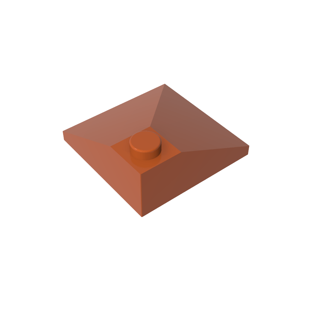 Pendiente 33° 3 x 3 Doble Convexa-MyGobricksEs