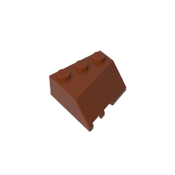 Cuña 3 x 3 inclinada a la derecha-MyGobricksEs