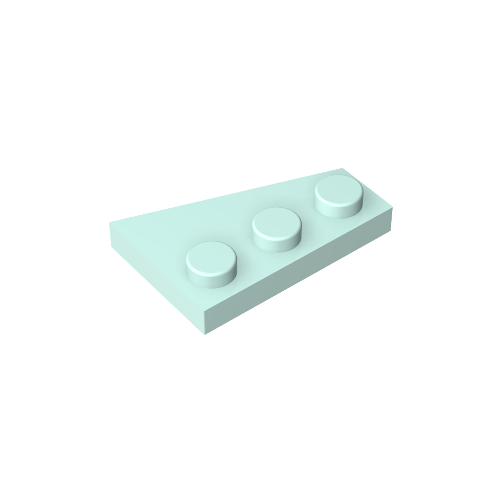 Placa de cuña 3 x 2 izquierda-MyGobricksEs