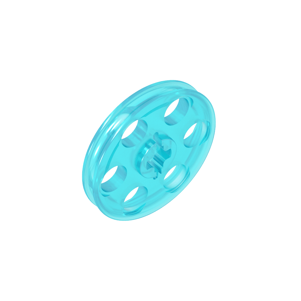 Rueda de correa de cuña Technic [también conocida como polea]-MyGobricksEs