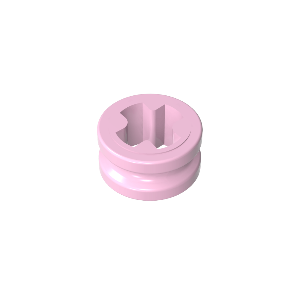 Casquillo Technic 1/2 Liso con Orificio para Eje Reducido-MyGobricksEs