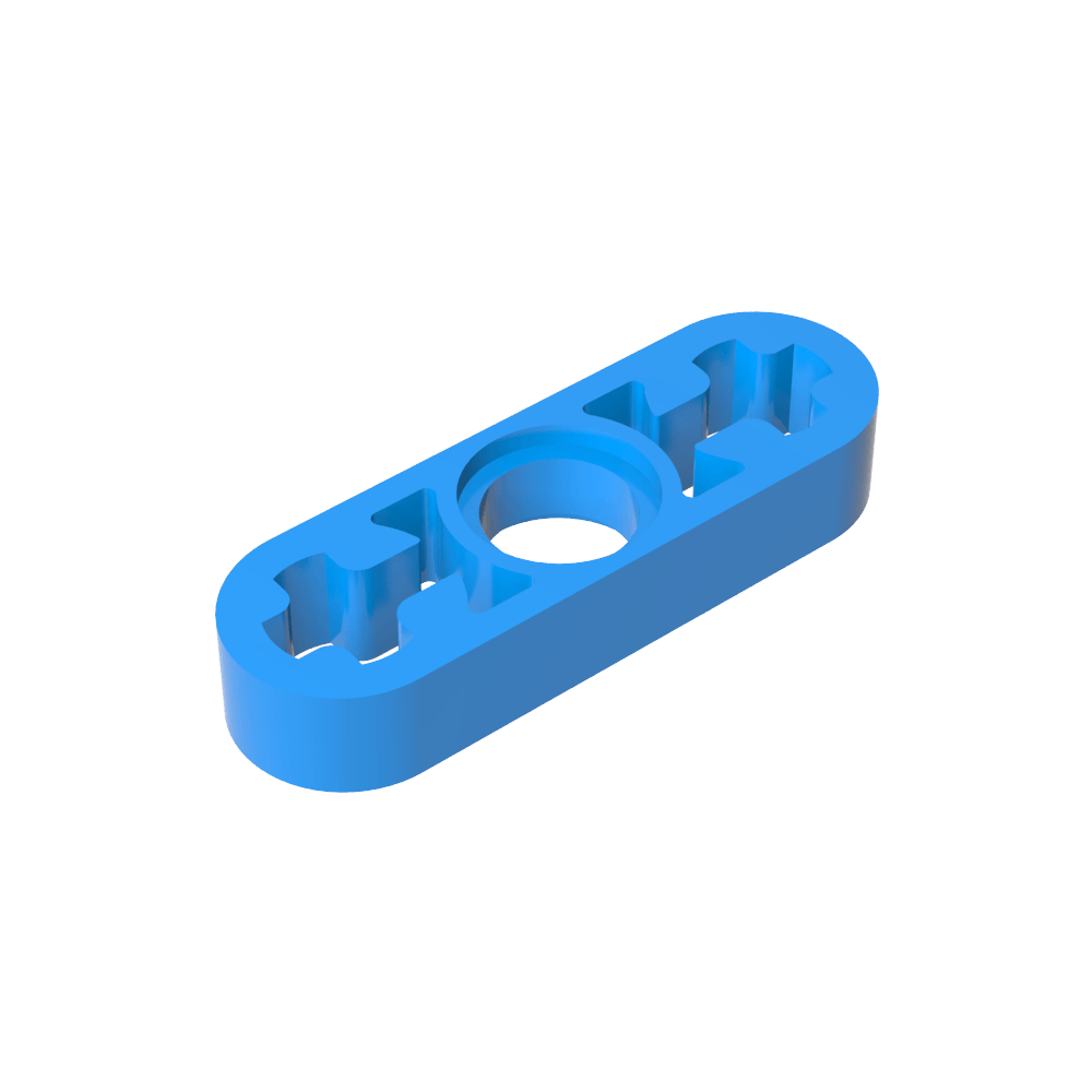 Viga técnica 1 x 3 delgada-MyGobricksEs