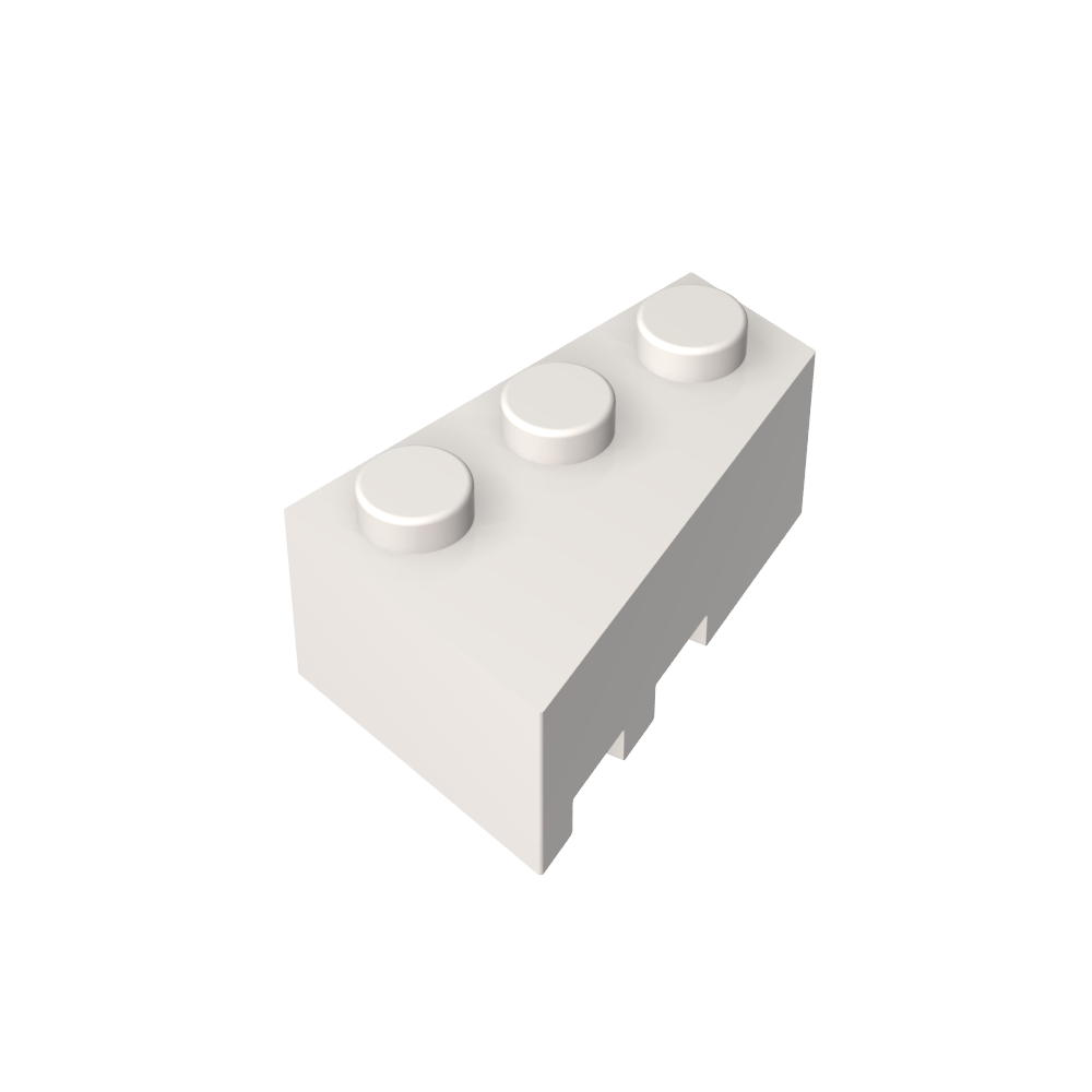Cuña 3 x 2 Derecha-MyGobricksEs