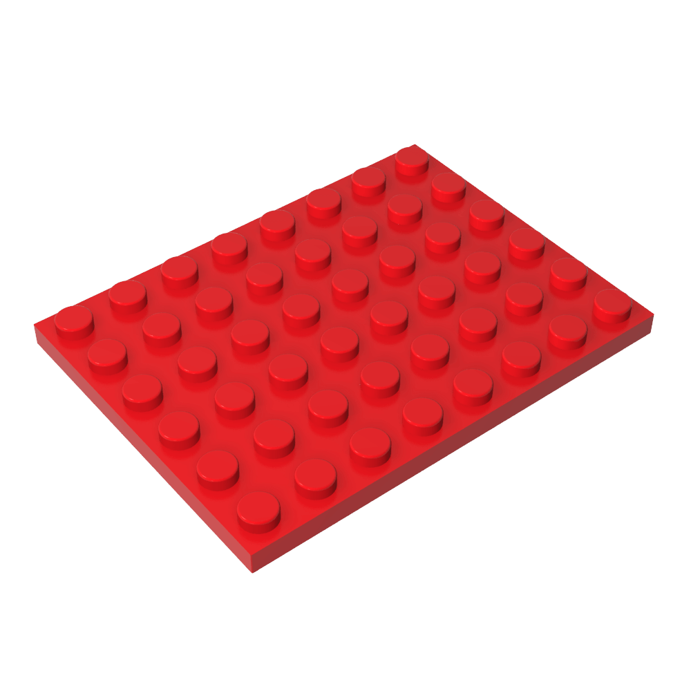 Placa 6 x 8-MyGobricksEs