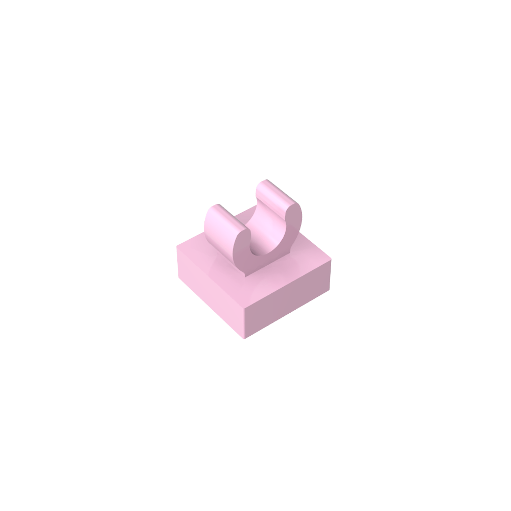 Azulejo Especial 1 x 1 con Clip con Bordes Redondeados-MyGobricksEs