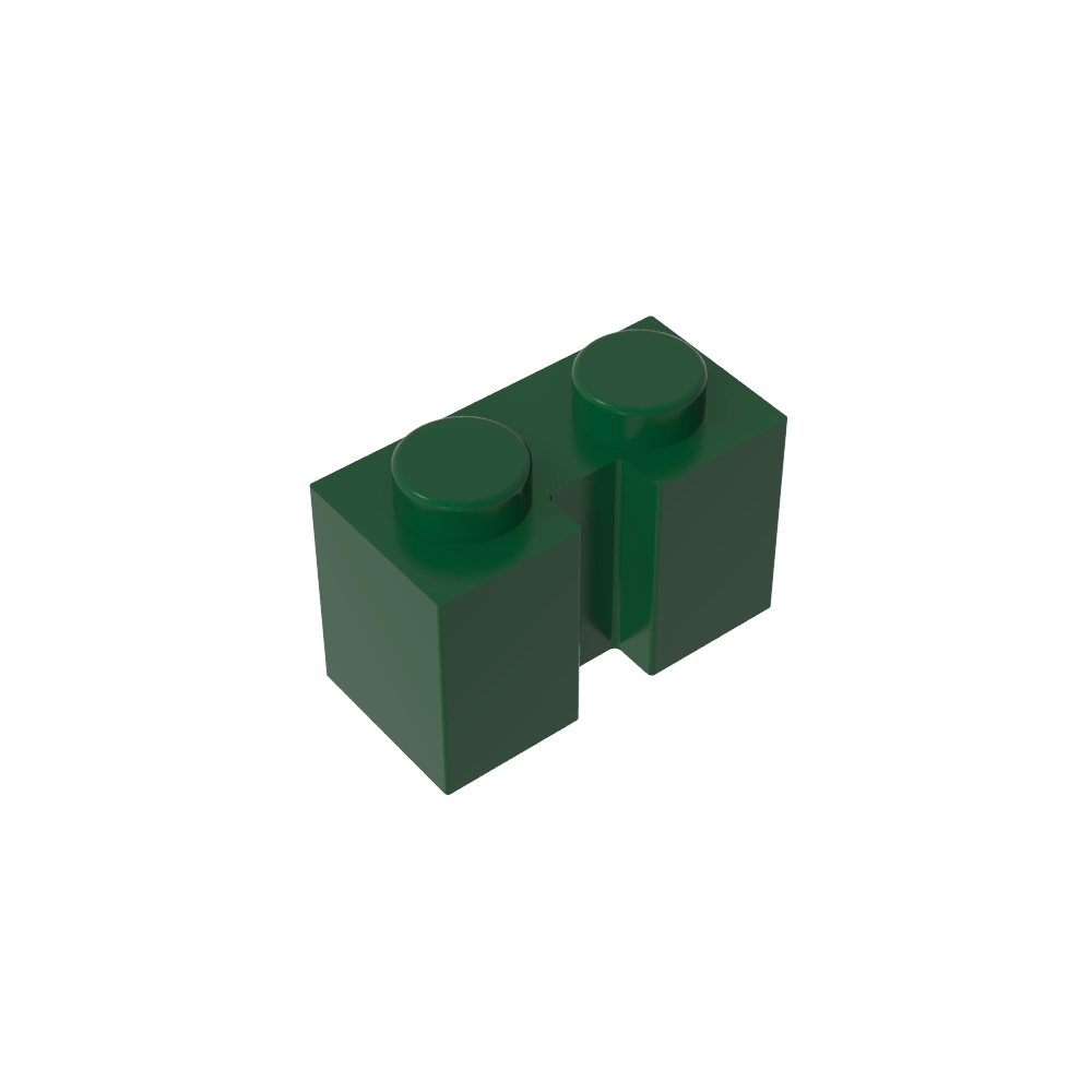 Ladrillo Especial 1 x 2 con Ranura-MyGobricksEs