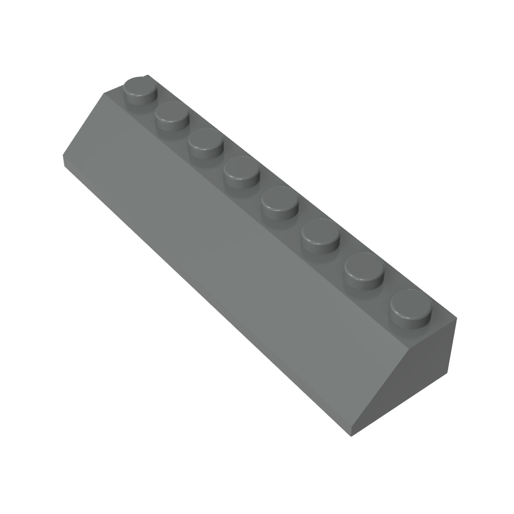 Pendiente 45° 2 x 8-MyGobricksEs