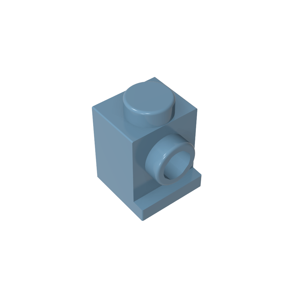 Brick Special 1 x 1 con faro y sin ranura-MyGobricksEs