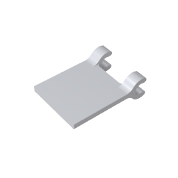 Bandera cuadrada de 2 x 2 [clips delgados]-MyGobricksEs