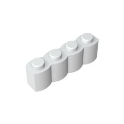 Empalizada especial de ladrillos de 1 x 4 [también conocida como tronco]-MyGobricksEs