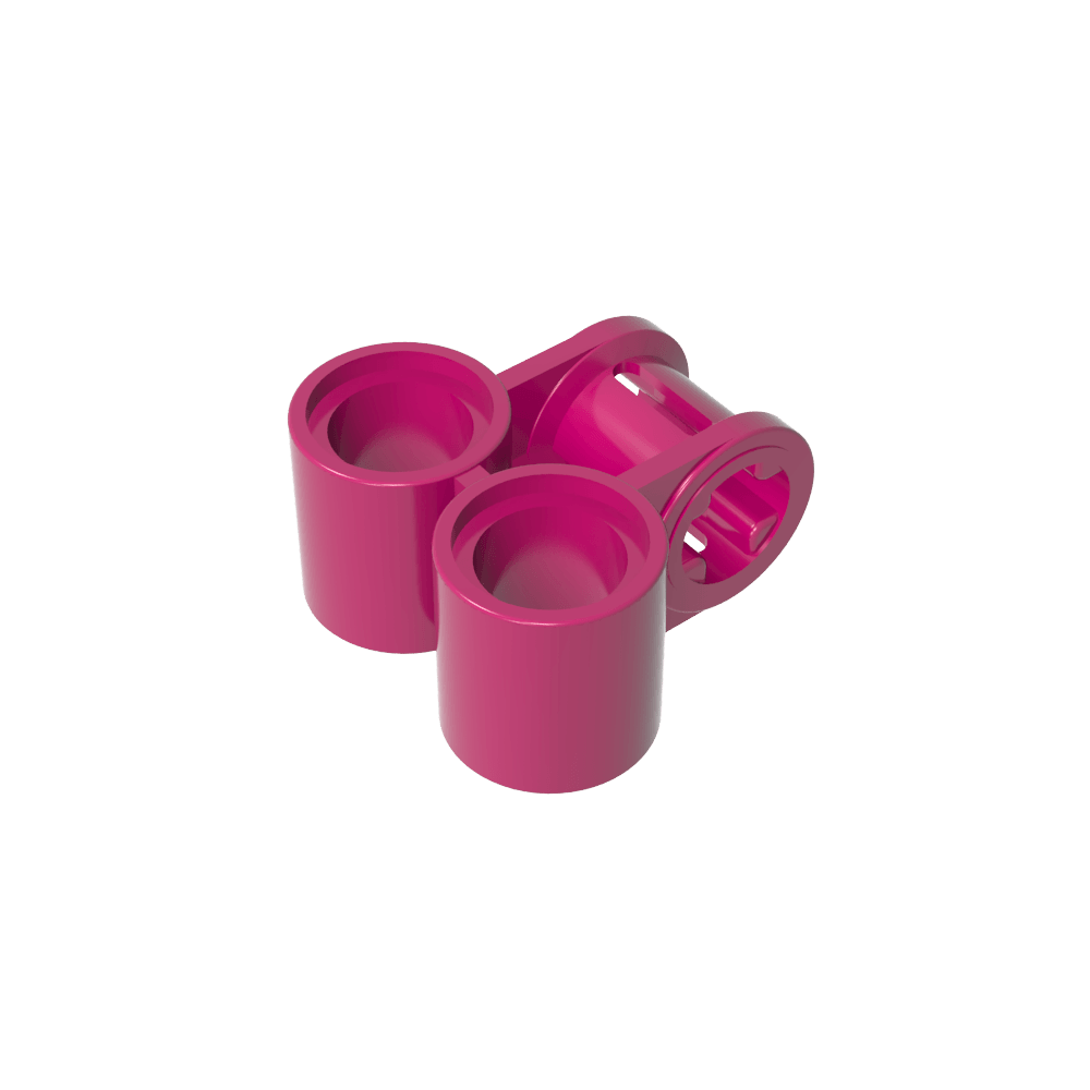 Conector de eje y pasador Technic perpendicular doble-MyGobricksEs