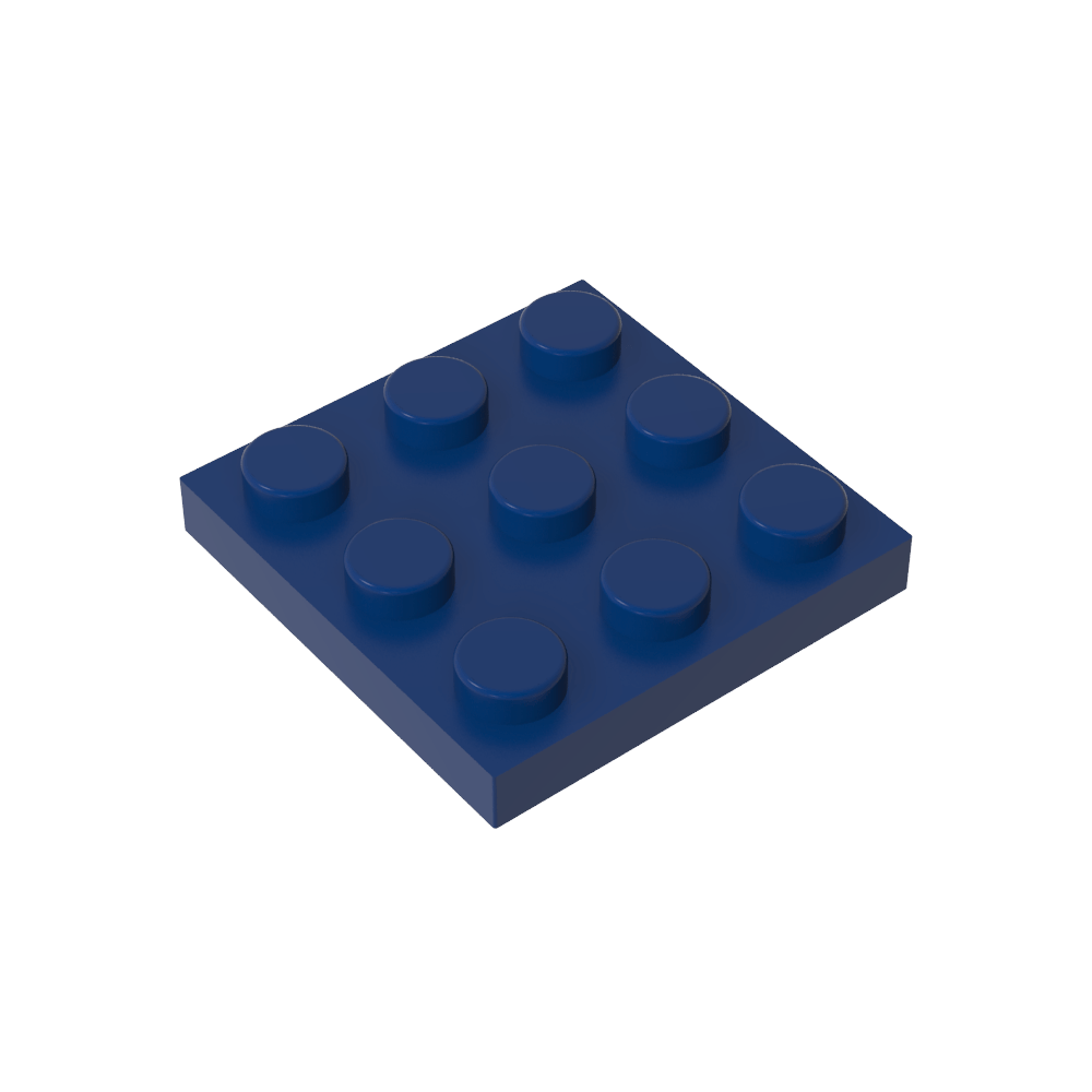 Placa 3 x 3-MyGobricksEs