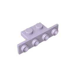 Soporte 1 x 2 - 1 x 4 [Esquinas redondeadas]-MyGobricksEs