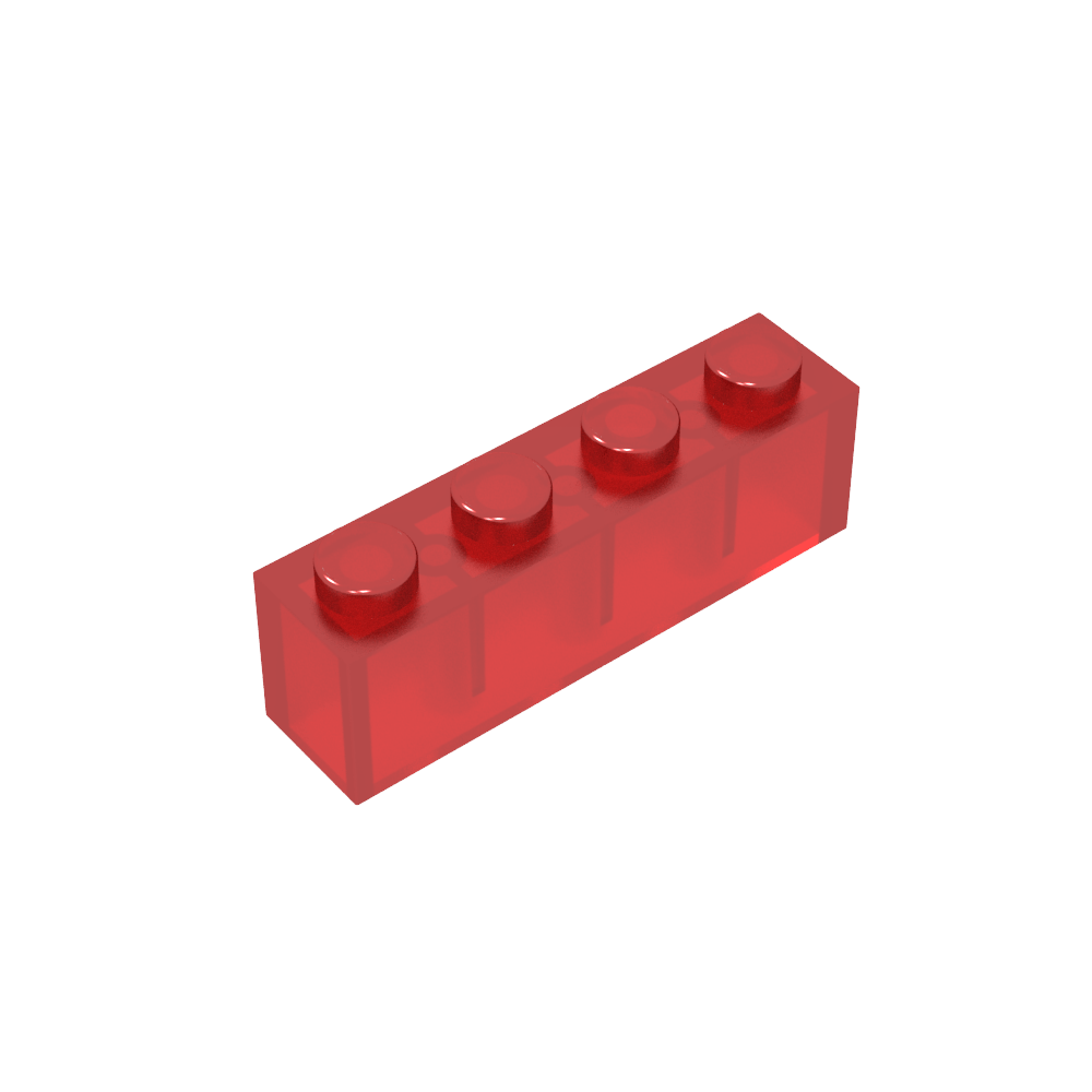 Ladrillo 1 x 4-MyGobricksEs