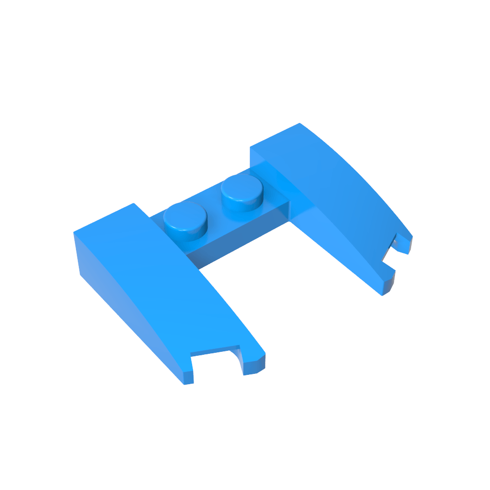 Cuña curvada de 3 x 4 x 2/3-MyGobricksEs