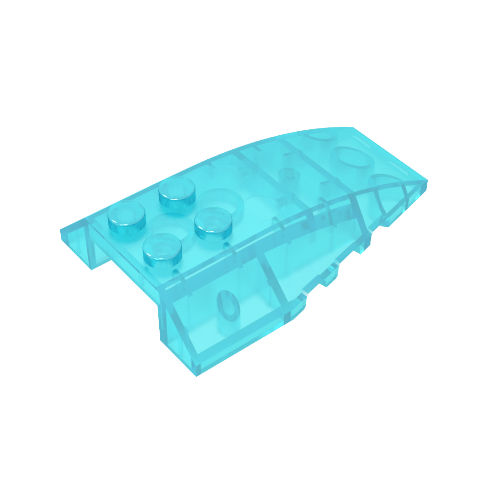 Cuña curva 6 x 4 triple-MyGobricksEs