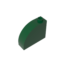 Ladrillo Curvo 1 x 3 x 2-MyGobricksEs