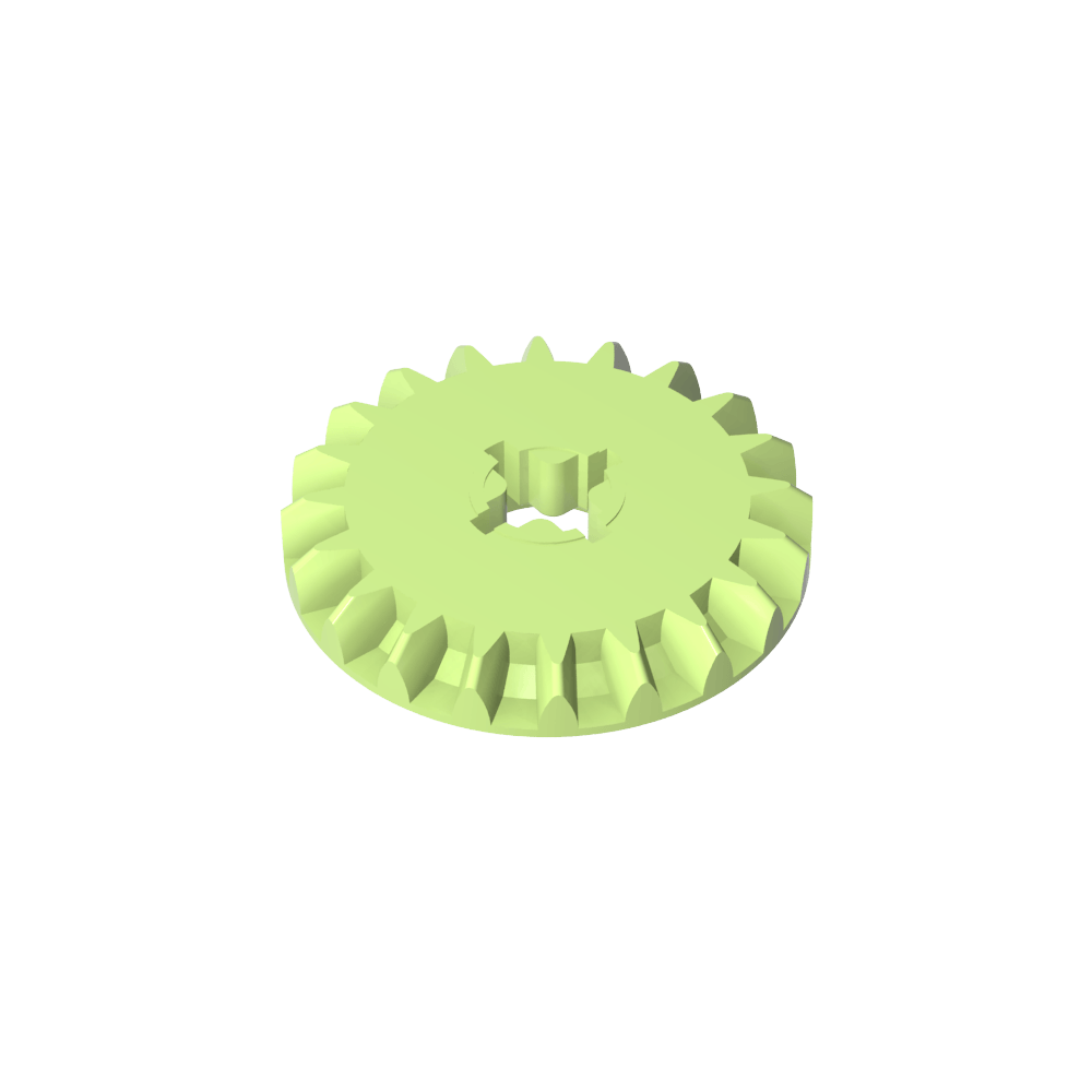 Bisel de 20 dientes Technic Gear-MyGobricksEs