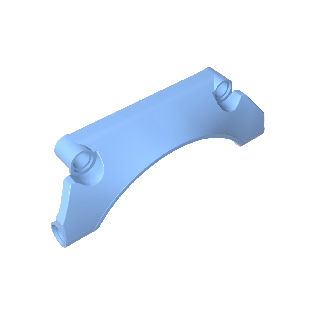 Panel técnico para guardabarros de coche arqueado 3 x 9 x 2-MyGobricksEs