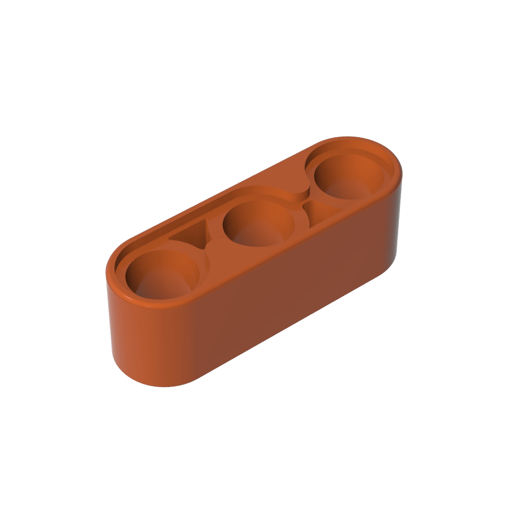 Viga técnica de 1 x 3 de espesor-MyGobricksEs