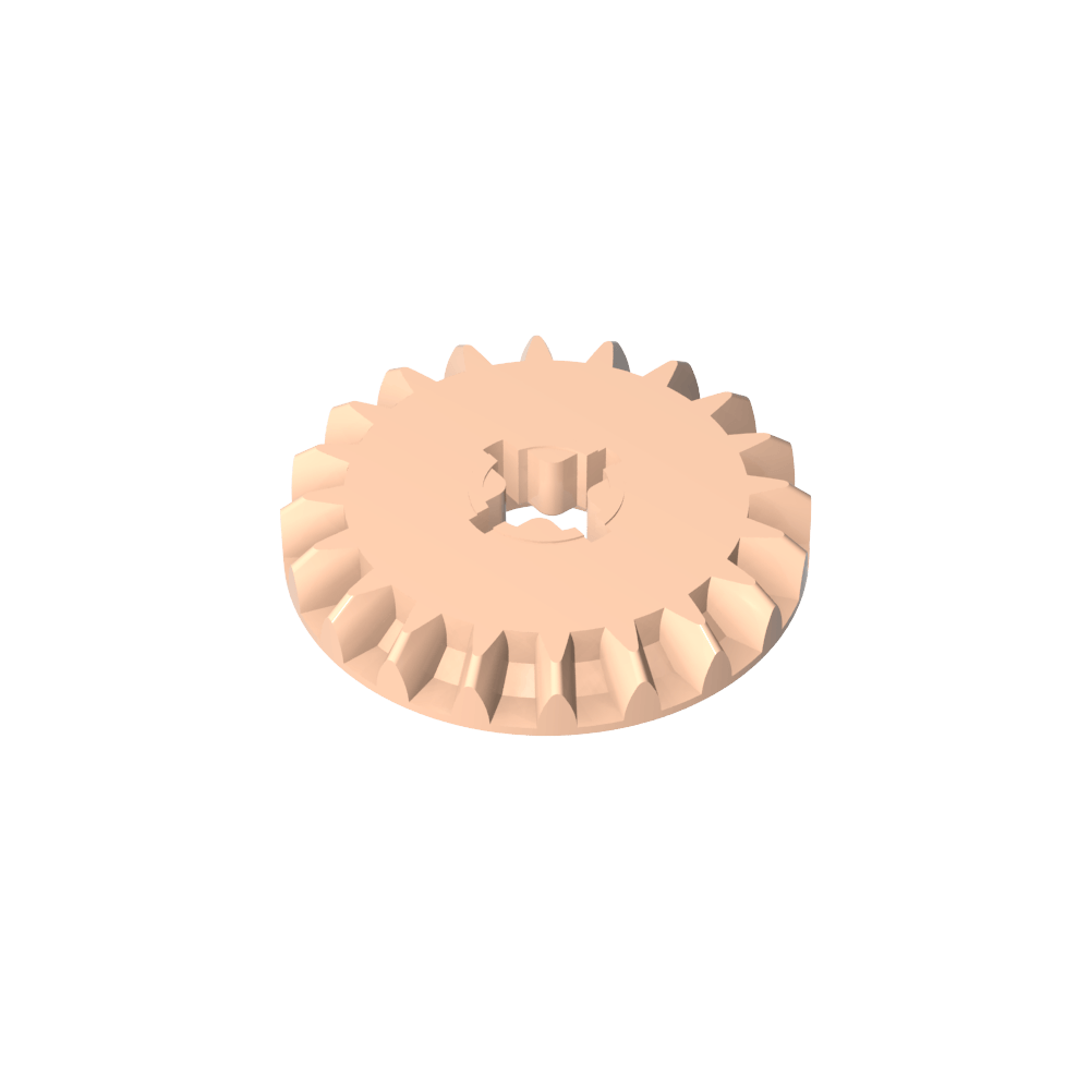 Bisel de 20 dientes Technic Gear-MyGobricksEs