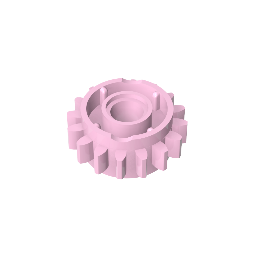 Engranaje Technic de 16 dientes con embrague en ambos lados-MyGobricksEs