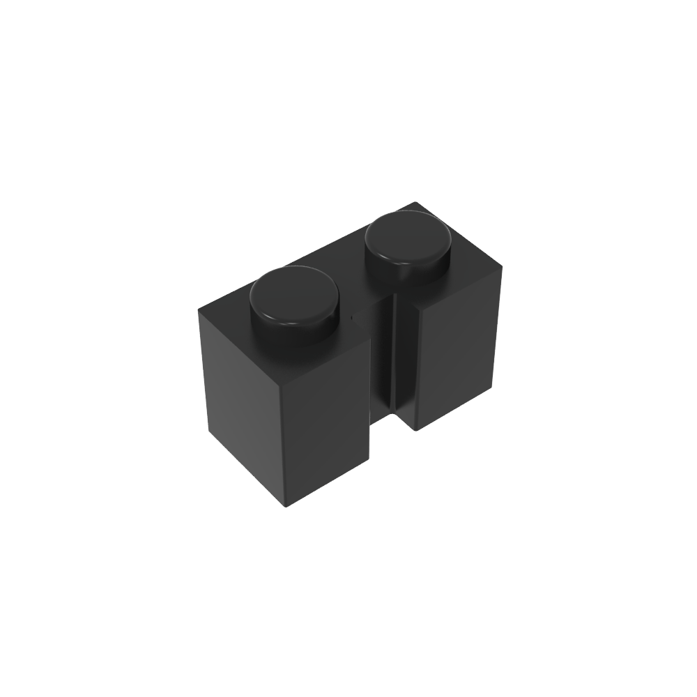 Ladrillo Especial 1 x 2 con Ranura-MyGobricksEs