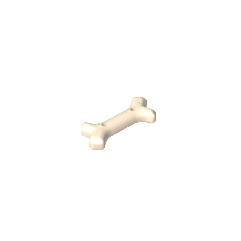 Parte del cuerpo de un animal, hueso de perro [Corto]-MyGobricksEs