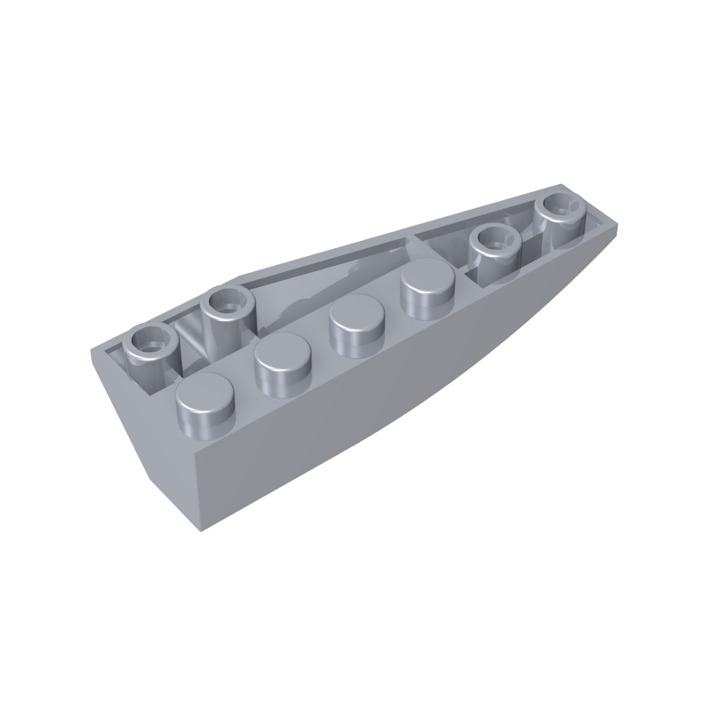 Cuña curva invertida 6 x 2 izquierda-MyGobricksEs