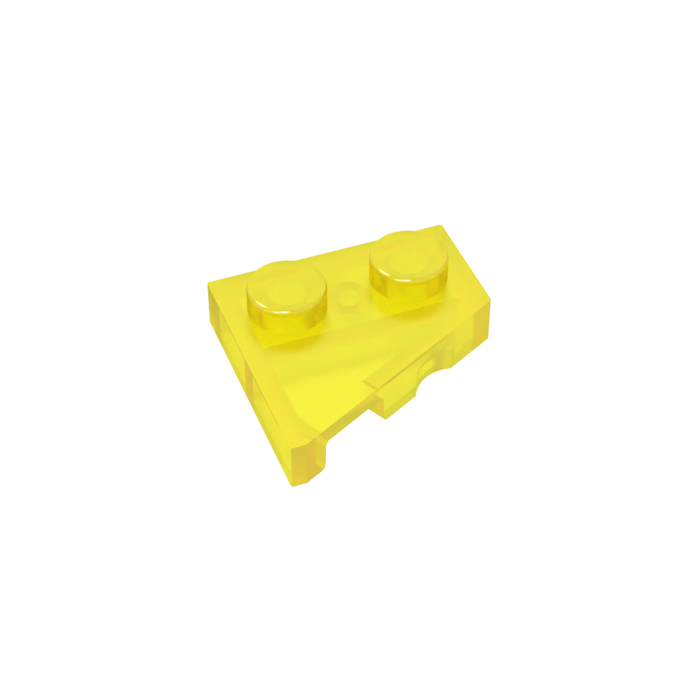 Placa de cuña 2 x 2 derecha-MyGobricksEs