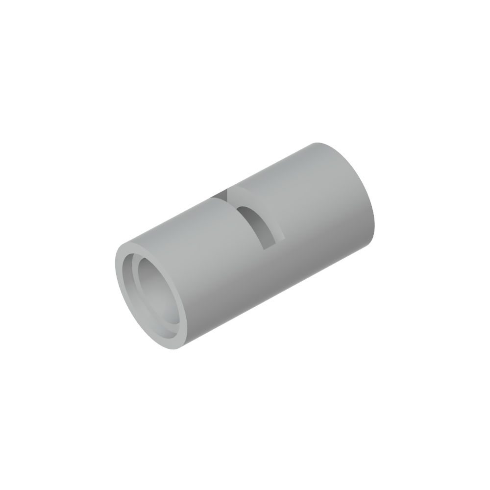Conector de clavija Technic redondo [ranurado]-MyGobricksEs