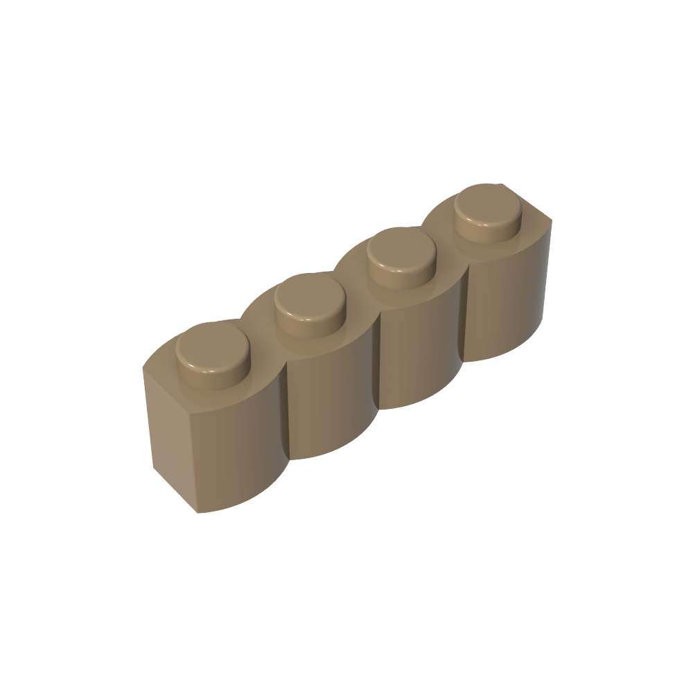 Empalizada especial de ladrillos de 1 x 4 [también conocida como tronco]-MyGobricksEs
