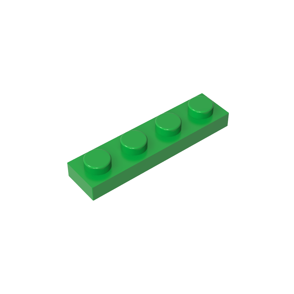 Placa 1 x 4-MyGobricksEs