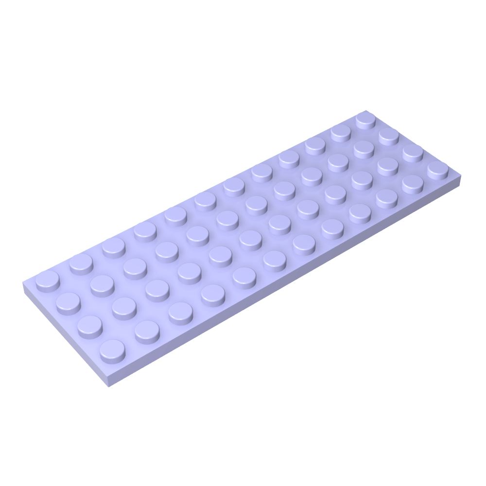 Placa 4 x 12-MyGobricksEs