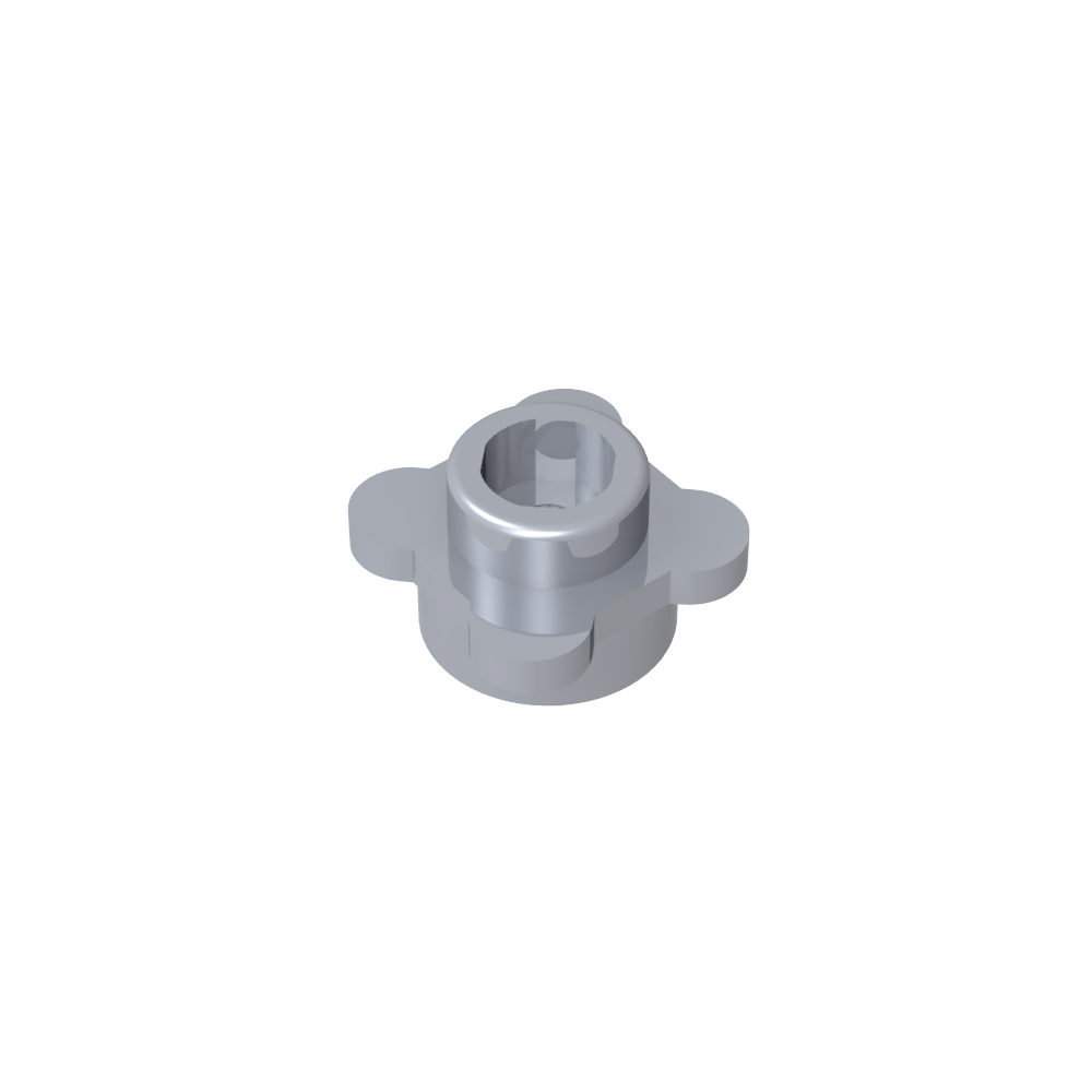Planta, Flor, Plato Redondo 1 x 1 con 4 Pétalos-MyGobricksEs