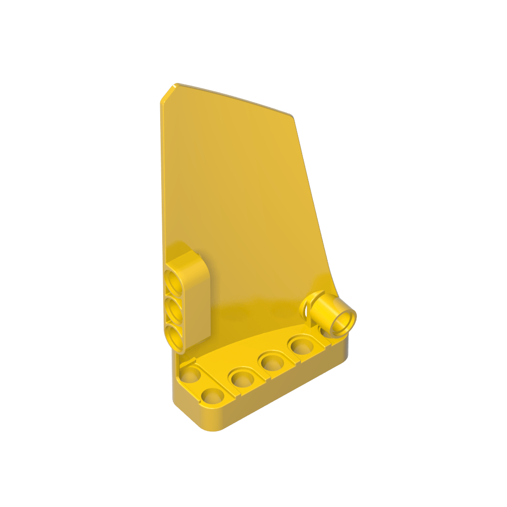 Carenado de panel técnico n.° 17 grande liso, lado A-MyGobricksEs