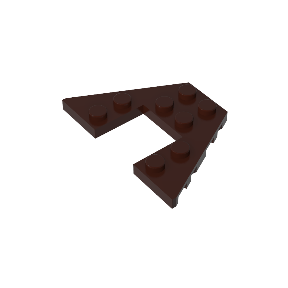 Placa de cuña 4 x 6-MyGobricksEs