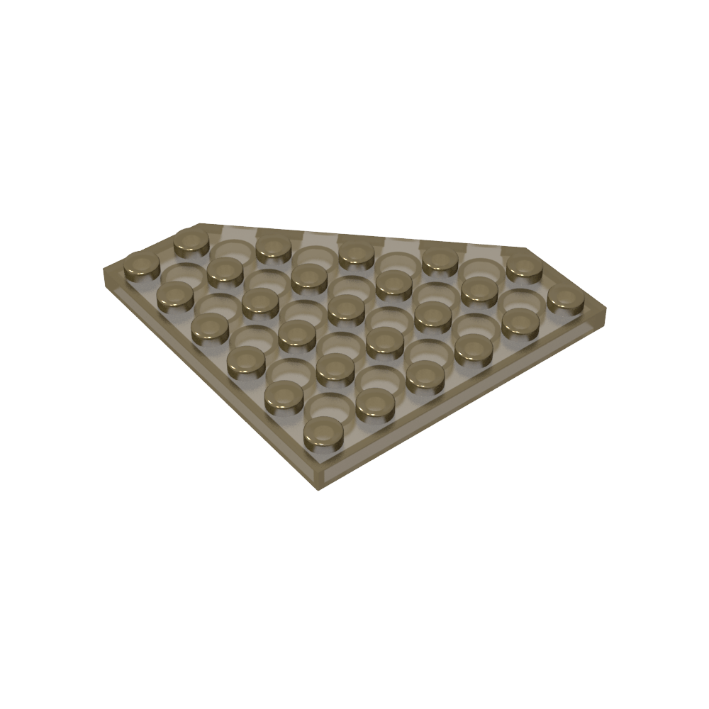 Placa de cuña de 6 x 6 esquinas cortadas-MyGobricksEs